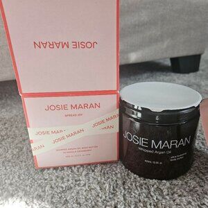 JOSIE MARAN WHIPPED ARGAN OIL HYDRAING BODY BUTTER- VANILLA CRANBERRY - SEALED